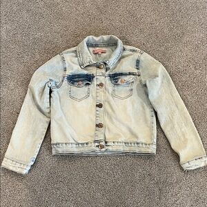 BCBG Light Blue Denim Jacket for Kids size 10